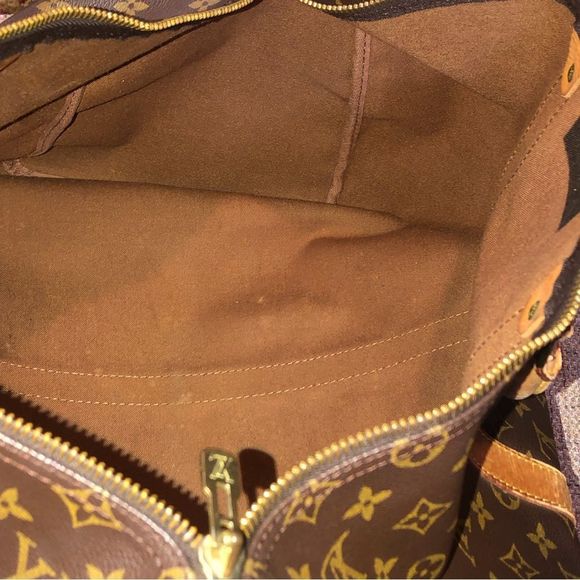 Auth LOUIS VUITTON Monogram Keepall Boston Weekend Travel Bag LV 50 - Picture 4 of 15